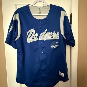 Blue Dodgers Baseball Jersey